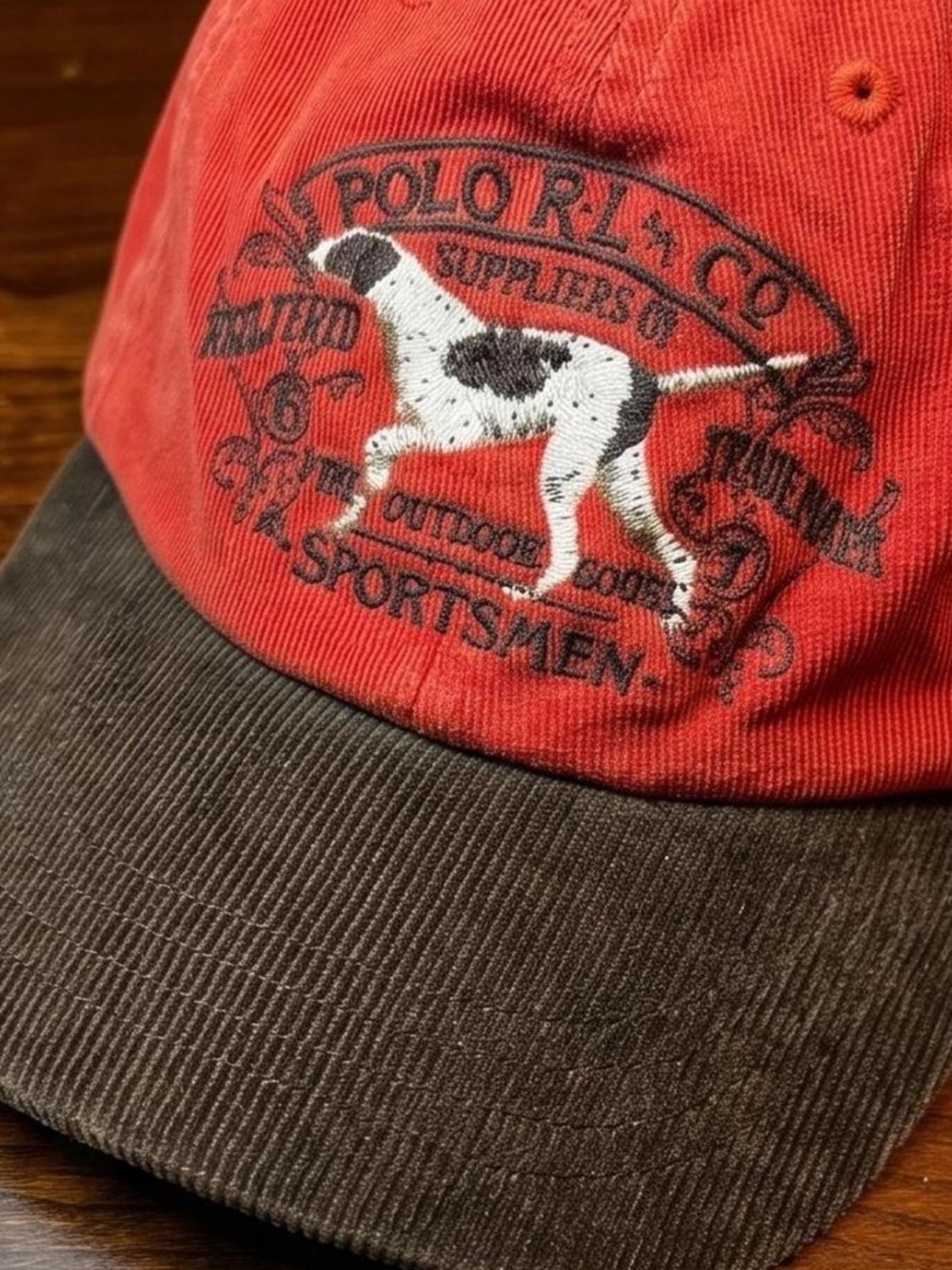 Rare Deadstock Polo Ralph Lauren Sportsman Expedition Cap NWT Hunting Dog Emb.